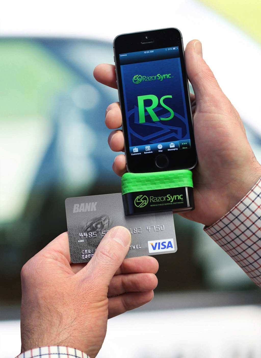 RazorSync™ Simplifies Mobile Credit Card Payments